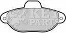 Key Parts Brake Pad Set - KBP1738 fits Fiat Punto 99-