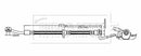 Borg & Beck Brake Hose  - BBH8844 fits Range Rover II P38A 1994-2002