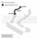 First Line Turbo Hose  - FTH1055 fits Fiat Ducato III 2.2 JTD 2006 -