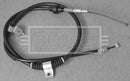 Borg & Beck Brake Cable - BKB3438 fits Mitsub.Lancer Sportback 08-11