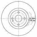 Borg & Beck Brake Disc Pair  - BBD5508 fits Spider, MX-5 06/15-