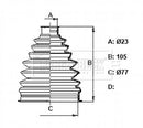 Borg & Beck Cv Joint Boot Kit  - BCB6168 fits Kia Pro Cee'd