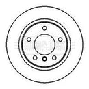 Borg & Beck Brake Disc Pair Part No -BBD4953