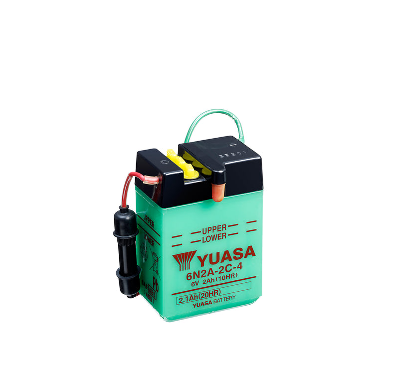 6N2A-2C-4 (DC) 6V Yuasa Conventional Battery (5470972379289)
