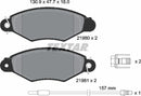 Nissan Renault, Brake Pad Set - Textar 2198003