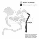 Borg & Beck Turbo Hose  - BTH1273 fits Dacia Logan 1.5 DCi 04-