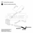 Borg & Beck Turbo Hose Part No -BTH1072