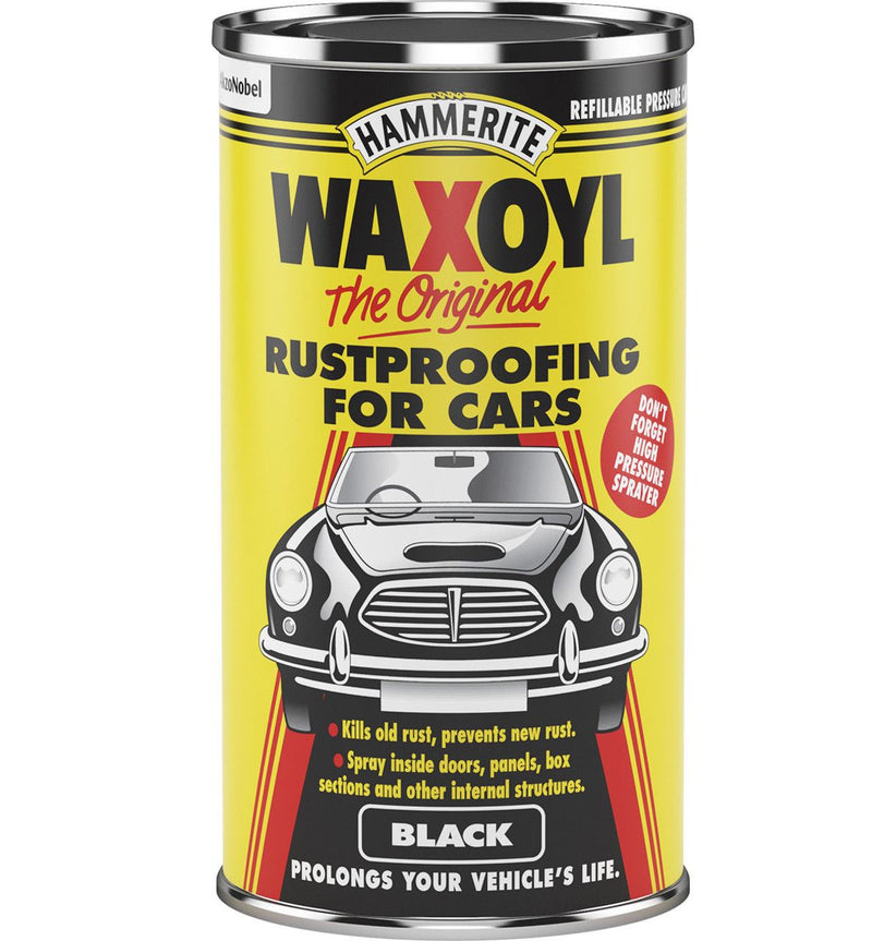 Hammerite Waxoyl Cartridge Black - 2.5L