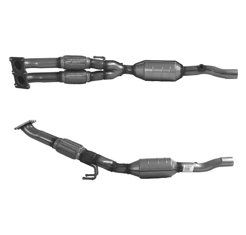 BM Cats Approved Petrol Catalytic Converter - BM91391H with Fitting Kit - FK91391 fits Audi, Seat, Skoda, Volkswagen