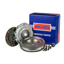 Borg & Beck Solid Flywheel Kit  - HKF1058 fits PSA C3, 207 1.6 HDi 110 2004-