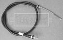 Borg & Beck Brake Cable- LH Rear - BKB3674 fits Renault Clio 17(Drums) 10/12-