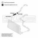 First Line Turbo Hose  - FTH1154 fits VAG A3,Octavia,Superb 03-