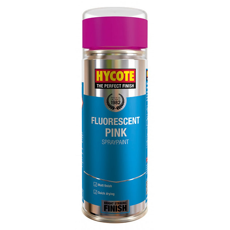 Hycote Flourescent Pink Spray Paint - 400ml