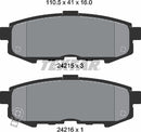 Textar Brake Pad Set - 2421501