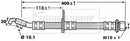 Borg & Beck Brake Hose Part No -BBH7255