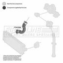First Line Turbo Hose  - FTH1356 fits Mercedes Sprinter 06-