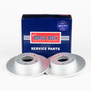Borg & Beck Brake Disc Pair  - BBD4287 fits Audi A6 Quattro 99-03