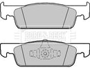 Borg & Beck Front Brake Pad Set - BBP2407 fits Renault Clio IV 11/12-