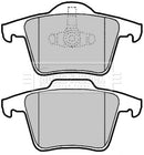 Borg & Beck Brake Pad Set -BBP2136