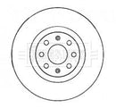 Borg & Beck Brake Disc Pair  - BBD4544 fits Fiat Grande Punto 05-