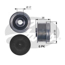 Gates DriveAlign Overrunning Alternator Pulley - OAP7130