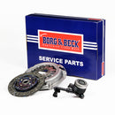 Borg & Beck Clutch 3In1 Csc Kit  - HKT1549 fits Nissan Micra 1.2i (K13) 2010-