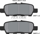 Textar Brake Pad Set - 2487101