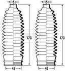 Borg & Beck Steering Gaiter Kit Part No -BSG3368