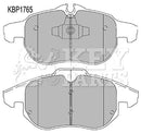 Key Parts Brake Pad Set - KBP1765 fits Vaux Signum/Vectr Saab 9-3 98-