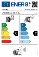 Infinity 175 65 15 88H Eco Pioneer tyre