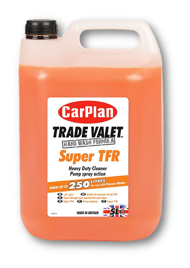 CarPlan Trade Valet Super TFR & Heavy Duty Exterior Cleaner - 5L