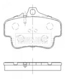 Borg & Beck Rear Brake Pad Set - BBP2472 fits Porsche 911 (997) 04-12
