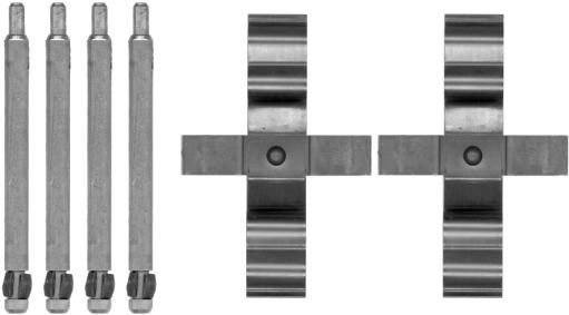 Textar Brake Pad Fitting Kit - 82504300