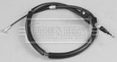 Borg & Beck Brake Cable- RH Rear - BKB2381 fits Alfa 147 2001-