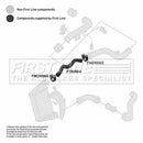 First Line Turbo Hose  - FTH1104 fits VAG A6, Passat 1.9TDI 96-01