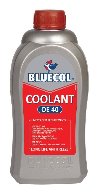 Bluecol Coolant OE40 Antifreeze & Coolant - 1L