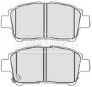 Borg & Beck Front Brake Pad Set - BBP2100 fits Toyota IQ 11/08-