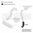 First Line Turbo Hose  - FTH1621 fits BMW E46 330D,330CD,330XD