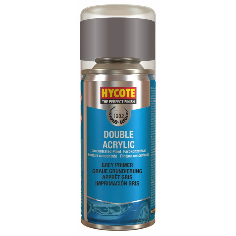 Hycote Double Acrylic Grey Primer - 150ml