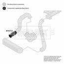 Borg & Beck Turbo Hose Part No -BTH1712