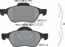 Renault, Brake Pad Set - Textar 2321502