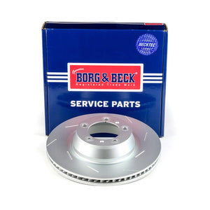 Borg & Beck Brake Disc Single  - BBD6141S fits Porsche Panamera(970) 4.8T 09-