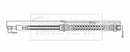 Borg & Beck Brake Hose  - BBH8883 fits Lancer VII EVO CS,CT 2001-2007