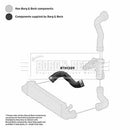 Borg & Beck Turbo Hose  - BTH1359 fits Mercedes C200 2.0 00-05