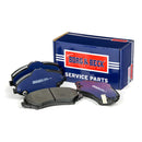 Borg & Beck Front Brake Pad Set - BBP2089 fits Chrysler Voyager IV 07-