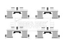 Borg & Beck Fitting Kit -  Pads  - BBK1372 fits Suzuki Ignis 12/03-