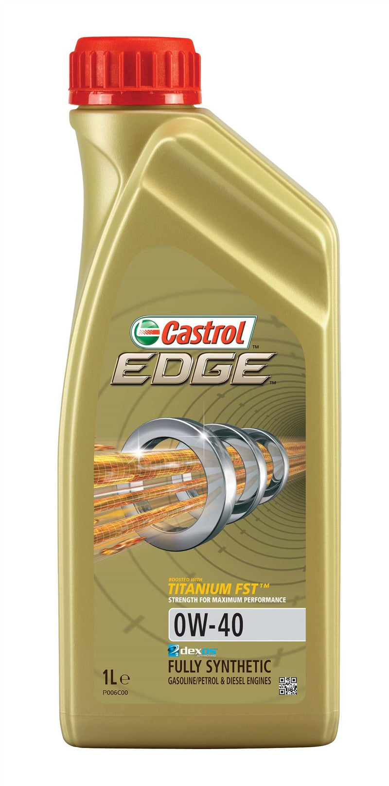 Castrol Edge Titanium 0w-40 FST A3/B4 Fully Synthetic Car Engine Oil - Top Up Pack: 1 litre