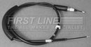 First Line Brake Cable LH & RH - FKB3282 fits Jaguar Ch. D03129 - 09