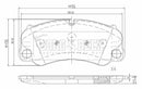 Borg & Beck Brake Pad Set - BBP2639 fits 918 Spyder 4.6 06/14-