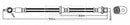 Borg & Beck Brake Hose  - BBH6862 fits Toyota Yaris 99-